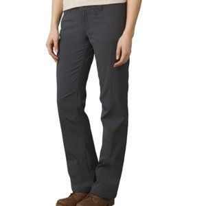 Prana Winter Hallena Pants Navy Blue Stretch Fabric Lined Outdoor